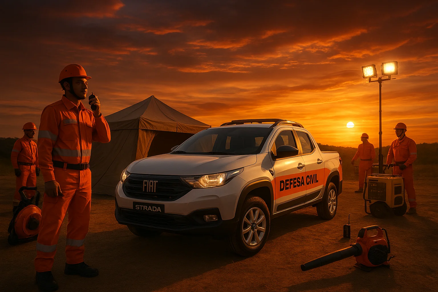 Defesa Civil de Mauá reforça frota e ganha kits contra incêndios