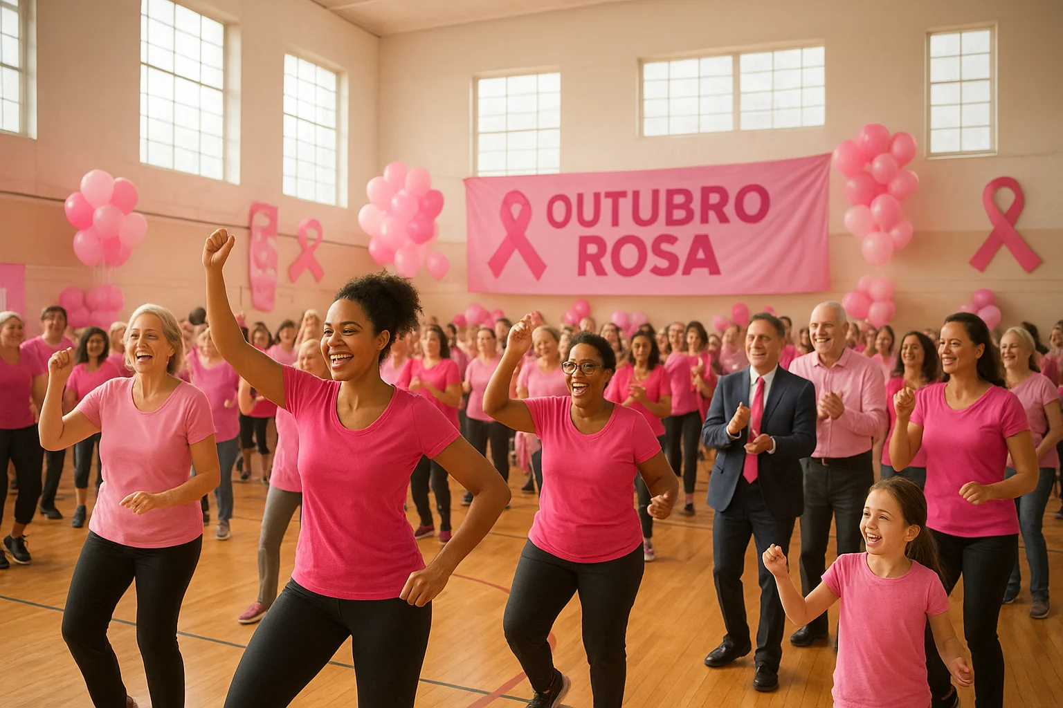 Mauá realiza evento Outubro Rosa do Programa Viver Bem