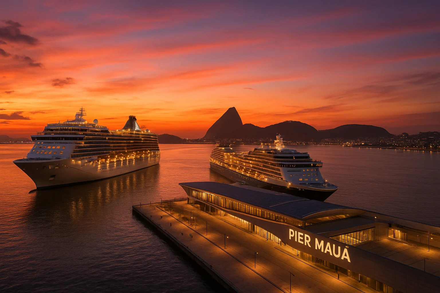 Pier Mauá se destaca com dois prêmios no setor de turismo