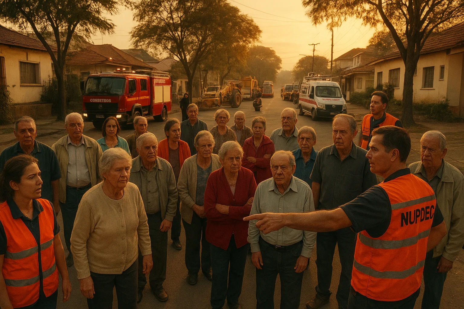 Simulado de emergência reúne mais de 400 pessoas no Jardim Sonia em Mauá